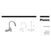Grifo De Cocina Monocomando Piazza Emblem 10013 Cromo