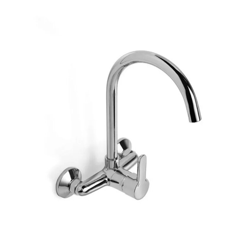 Grifo De Cocina Monocomando Piazza Emblem 10013 Cromo