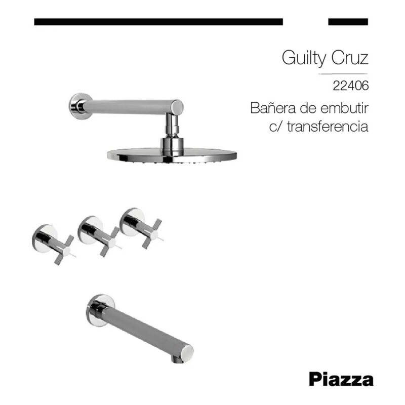 PIAZZA GUILTY CRUZ BAÑERA -22406