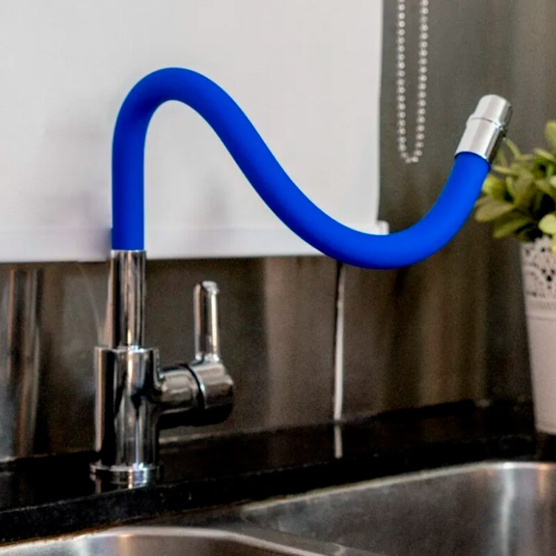 PIAZZA EMBLEM COCINA MESADA CROMO/NEGRO 10016NE