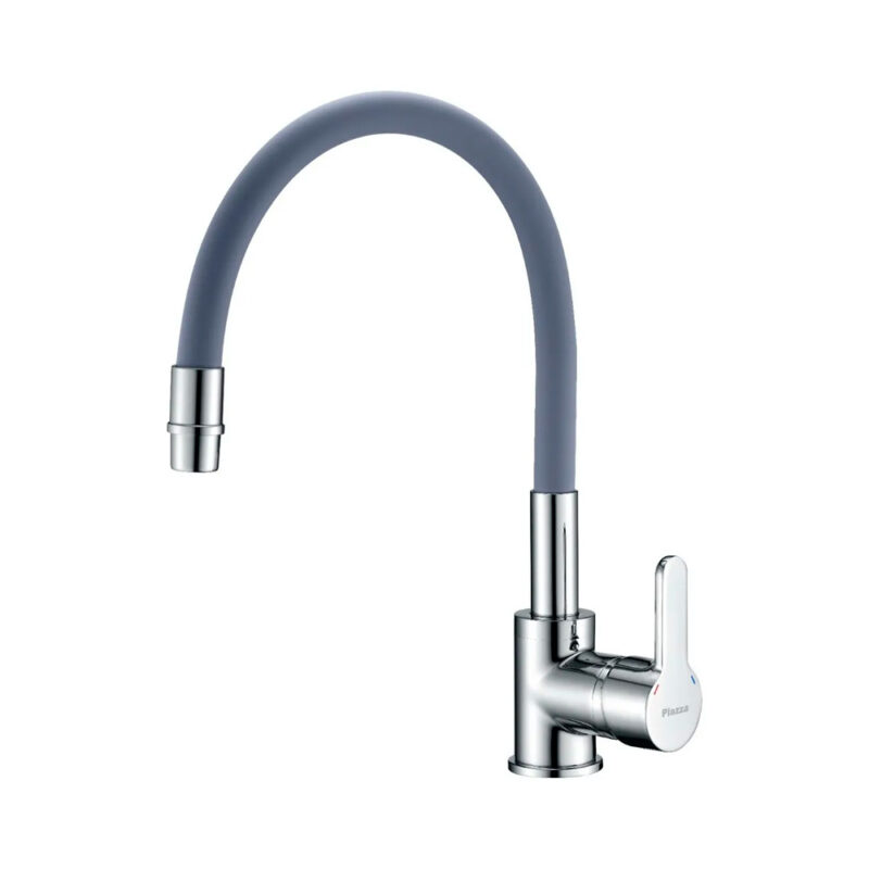 PIAZZA EMBLEM COCINA MESADA CROMO/GRIS 10016GR