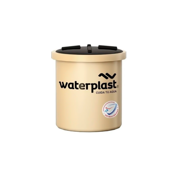 Tanque De Agua Waterplast Tricapa Color Crema 150 Litros