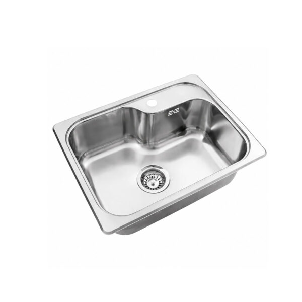 Pileta Luxor Mini Johnson Acero Inoxidable Si55A S/Orificio Dosificador