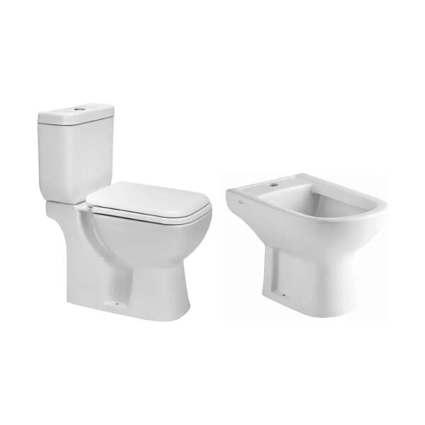 Piazza Amalfi Combo 4 Piezas Bidet 1 Agujero