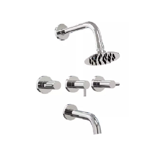 Hidromet Jet Cromo Bañera Embutir