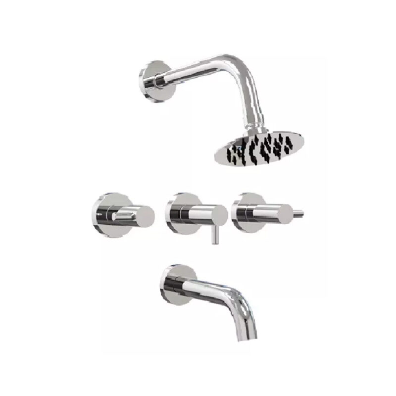 Hidromet Jet Cromo Bañera Embutir