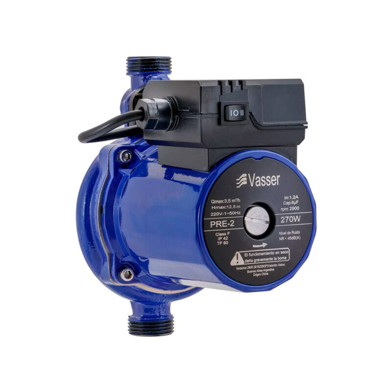 Bomba Presurizadora Vasser Pre2 270 Watts