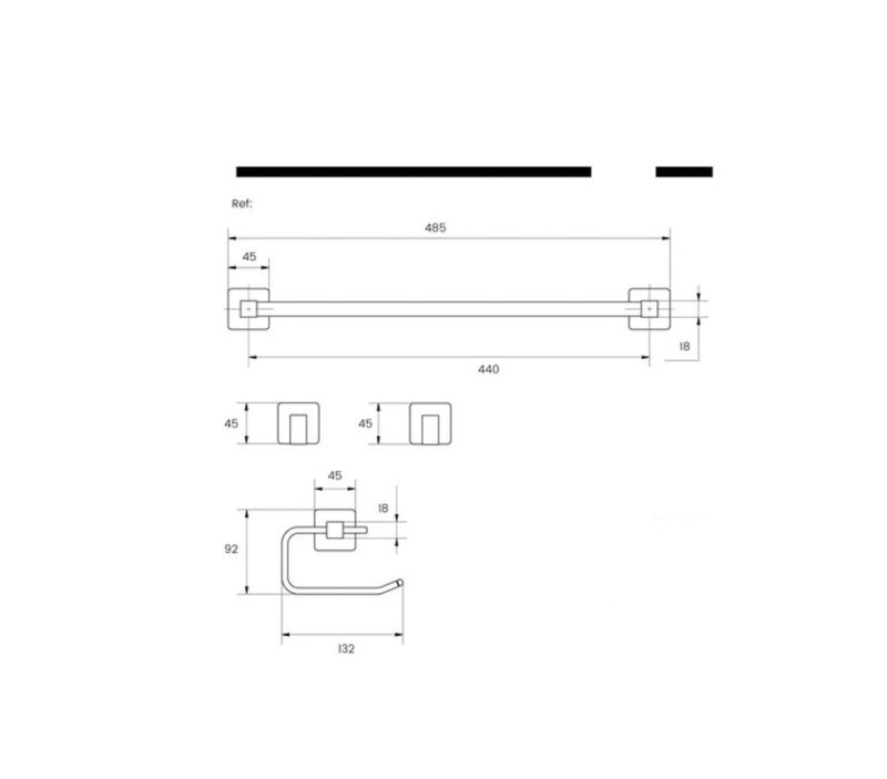 Accesorio Piazza Medidas