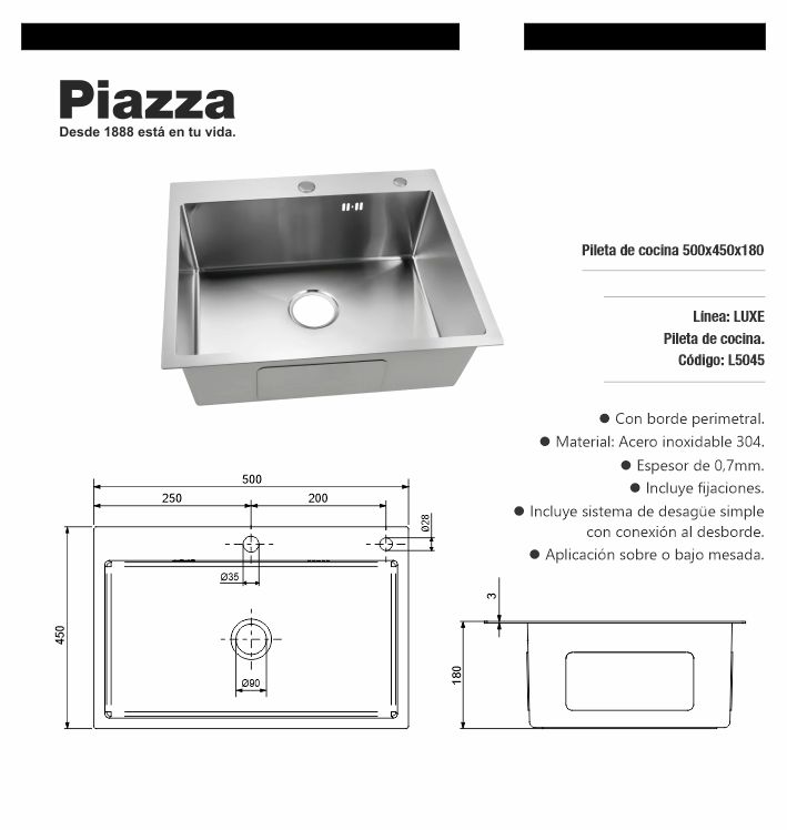 Pileta Piazza