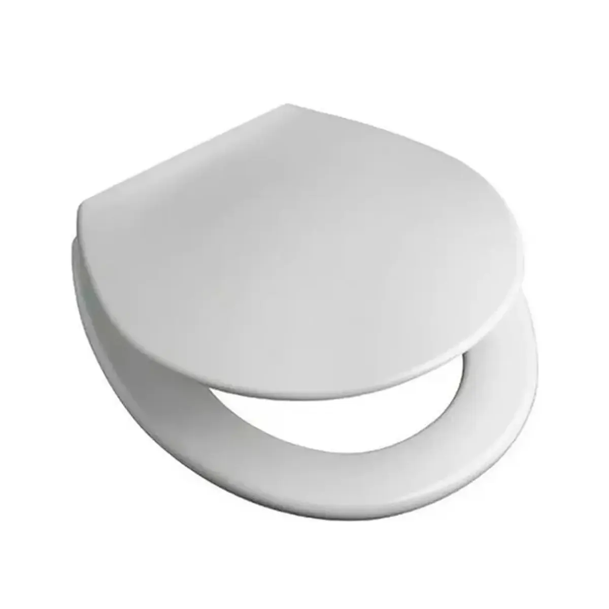 Asiento Inodoro Tipo Tauro Mdf Herrajes Cromo Tossal