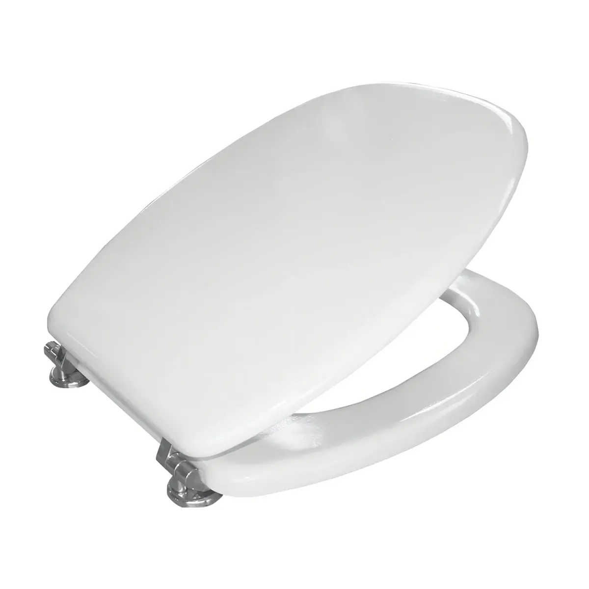 Tapa Asiento Inodoro Tipo Monaco Herraje Cromo Tossal