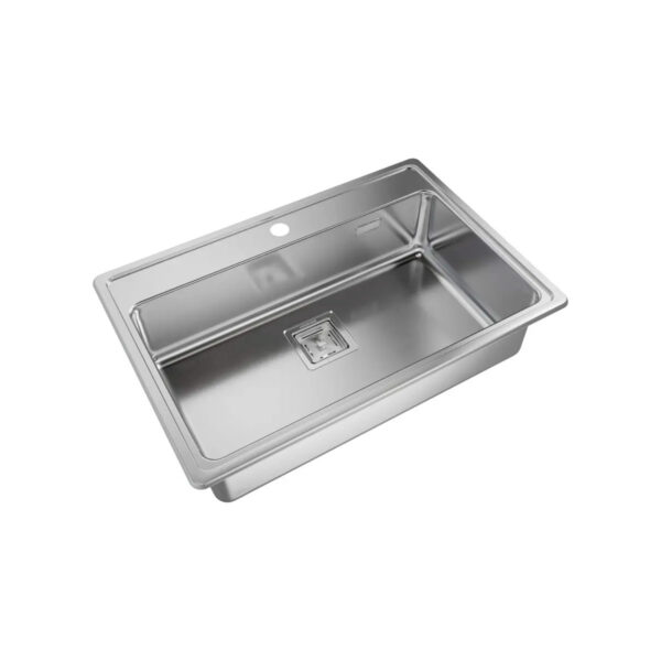 Pileta Bacha Cocina Johnson Quadra 71 X 48.2 Q71A Acero