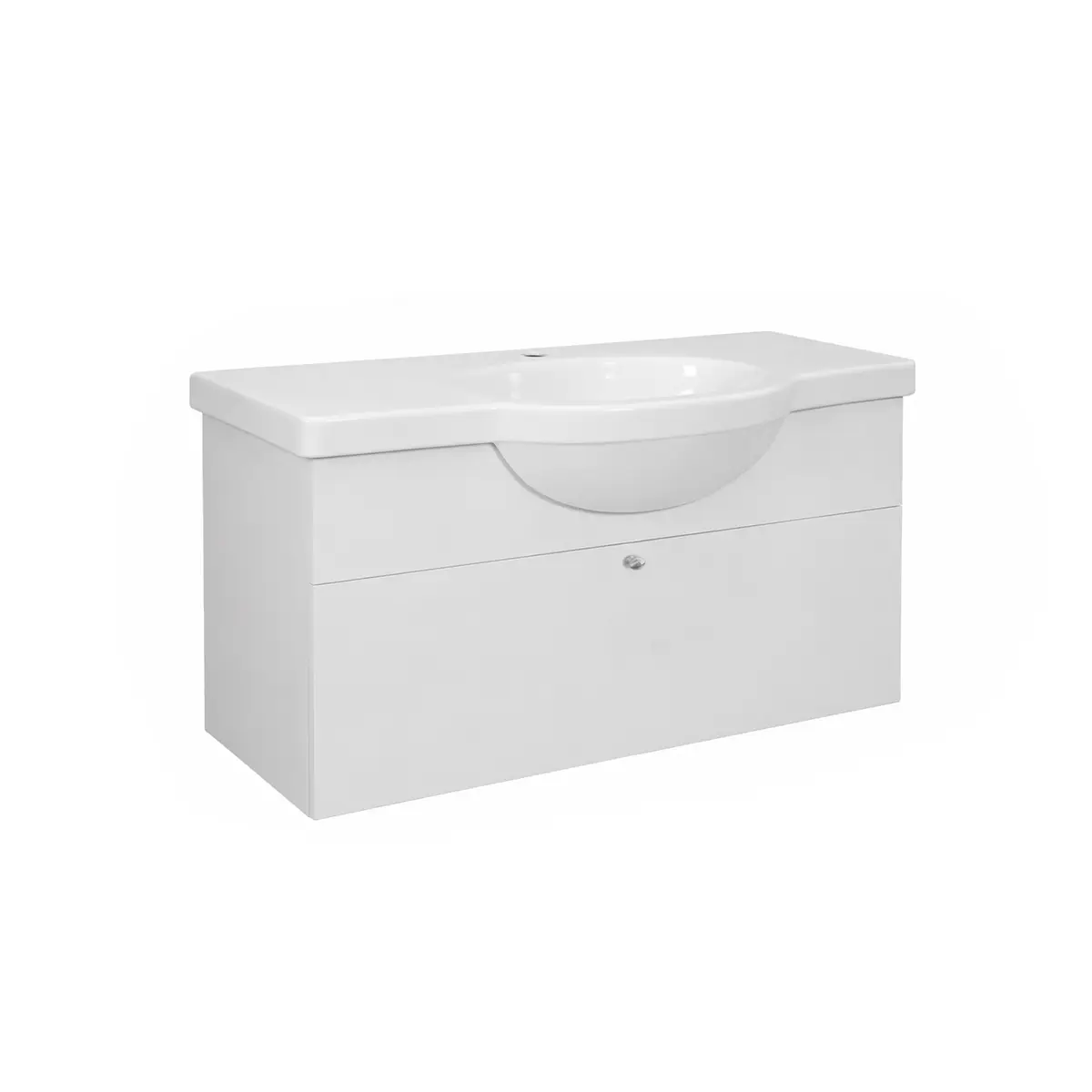 Vanitory 1 Agujero Con Mesada Colgante 64cm Ferrum Venecia