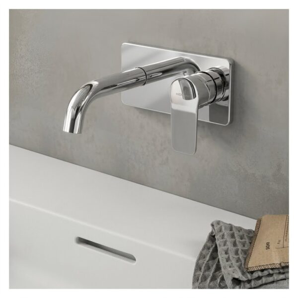 Griferia Lavatorio Pared Monocomando Hidromet Small 9580
